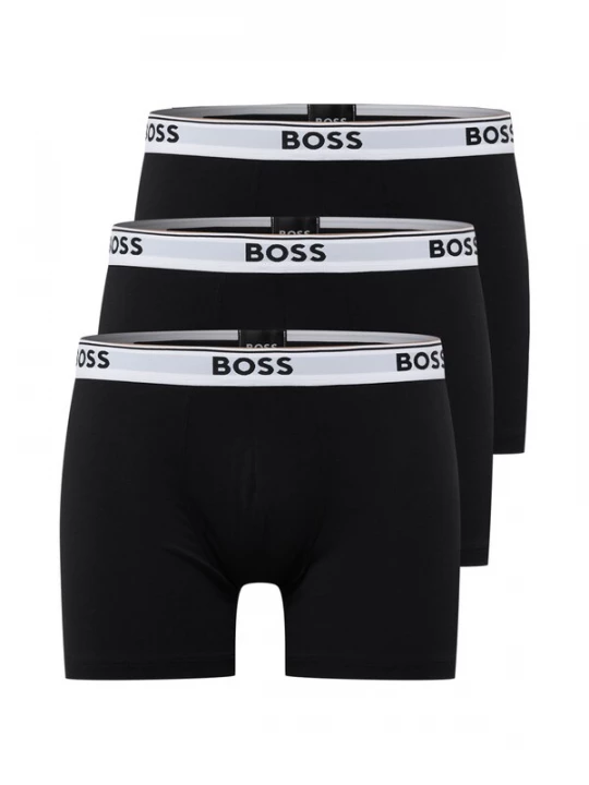 Obrázek produktu BOSS Boxerky 'Power'  světle šedá / černá / bílá
