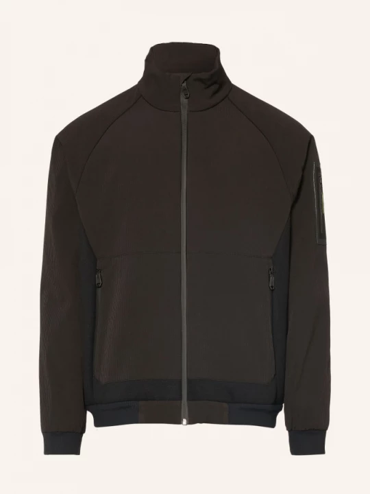 Obrázek produktu Boss Bunda Cord Fleece Z Kombinace Materiálů černá