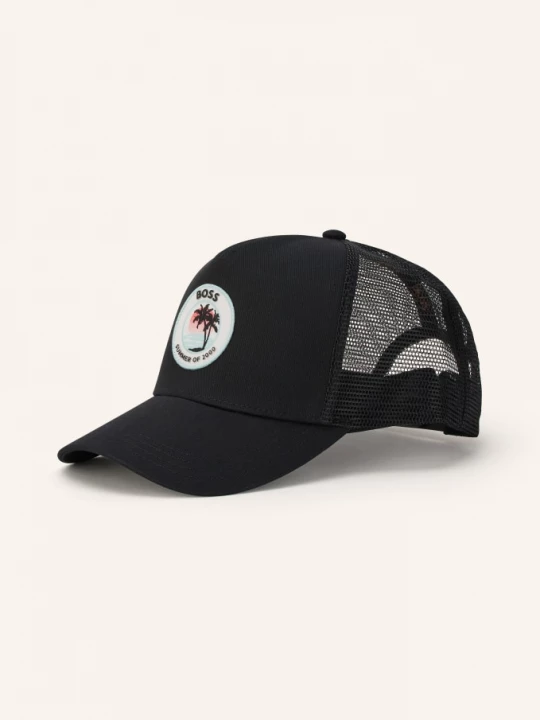 Obrázek produktu Boss Cap Elliot černá / bílá