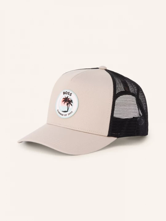 Obrázek produktu Boss Cap Elliot světle šedá / černá