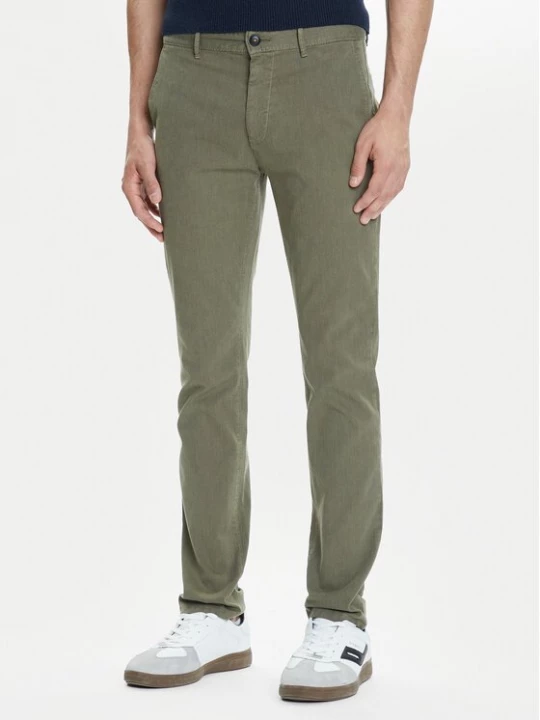 Obrázek produktu BOSS Chino kalhoty 50548006 Zelená Slim Fit