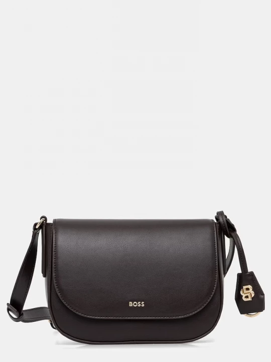 Obrázek produktu BOSS crossbody kabelka dámská kožená NUMAH Saddle hnědá