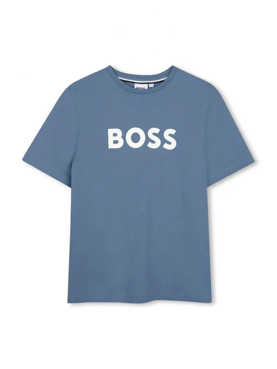 Obrázek produktu BOSS tričko dětské bavlněné fialová
