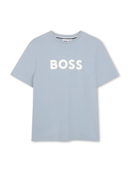 Obrázek produktu BOSS tričko dětské bavlněné modrá