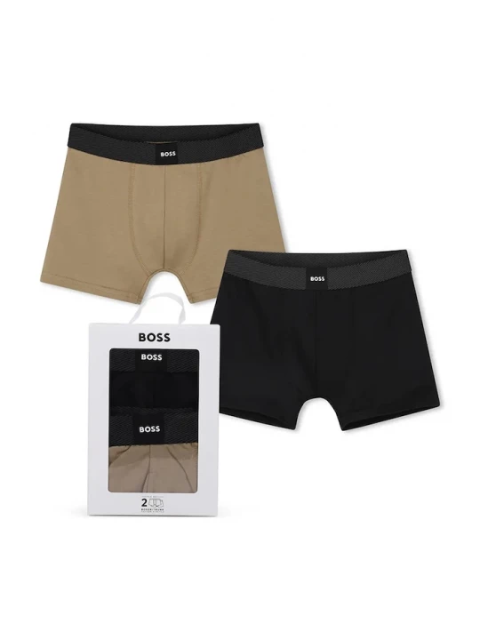 Obrázek produktu BOSS Dětské boxerky BOSS 2-pack černá