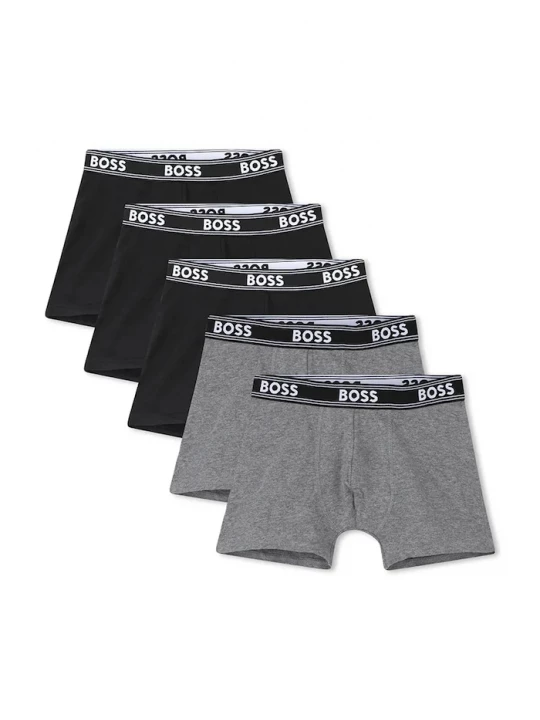 Obrázek produktu BOSS Dětské boxerky BOSS 5-pack černá