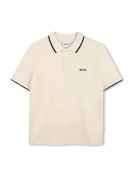 Obrázek produktu BOSS Dětské polo tričko BOSS béžová