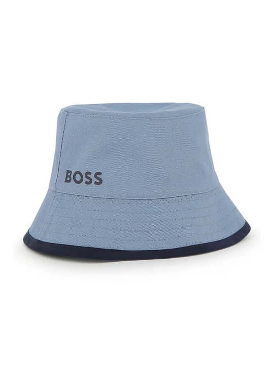 Obrázek produktu BOSS Dětský oboustranný klobouk BOSS námořnická modř