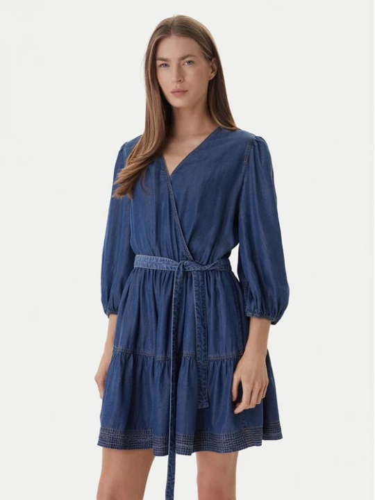Obrázek produktu BOSS Džínové šaty C_Dardy 50559071 Modrá Relaxed Fit