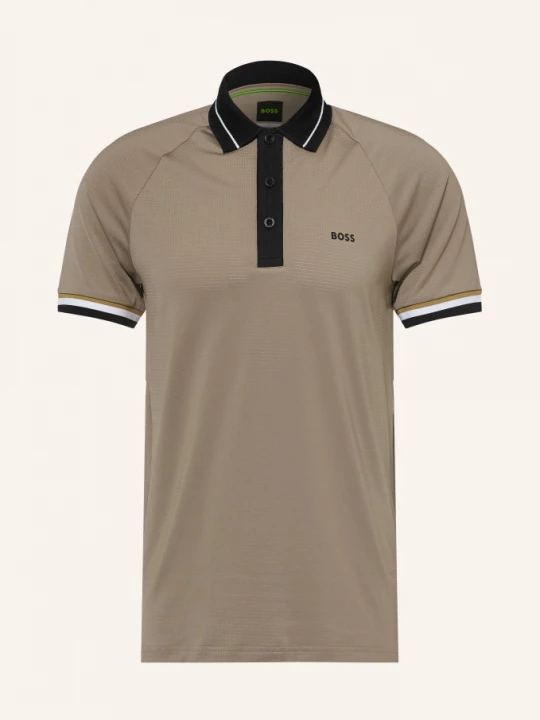 Obrázek produktu Boss Funkční Polokošile Toc Court Slim Fit béžová / bílá / černá