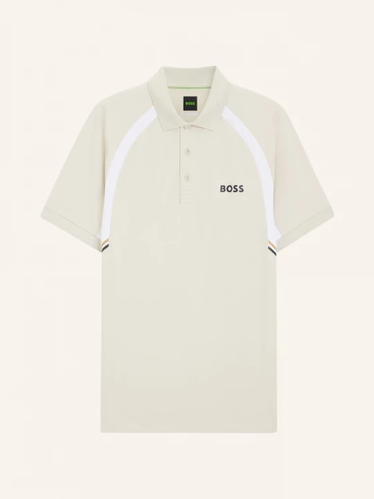 Obrázek produktu Boss Funkční Polokošile Toc světle šedá / bílá / černá