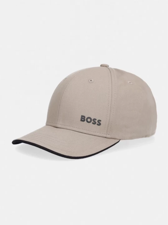 Obrázek produktu BOSS Green kšiltovka pánská bavlněná Cap-Bold béžová