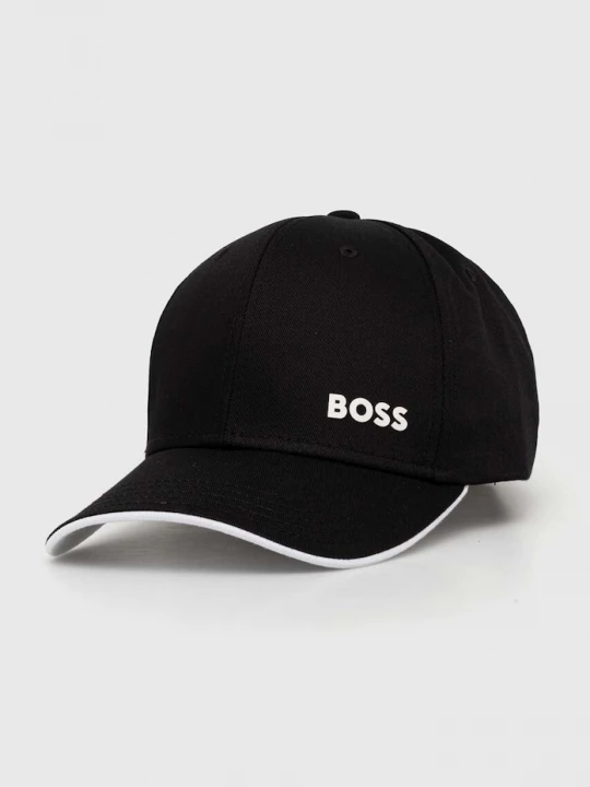 Obrázek produktu BOSS Green kšiltovka pánská bavlněná Cap-Bold černá
