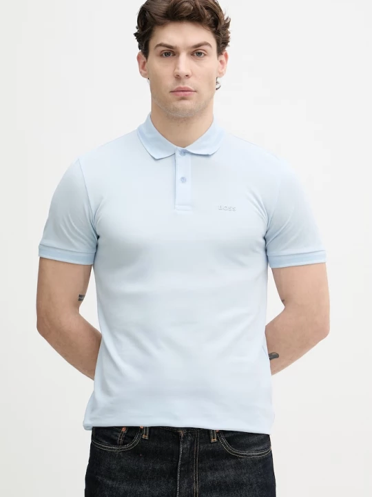 Obrázek produktu BOSS Green polo pánské bavlněné Pio 1 modrá