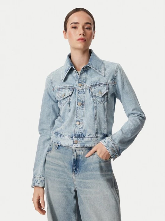 Obrázek produktu BOSS Jeansová bunda 50564451 Světle modrá Regular Fit