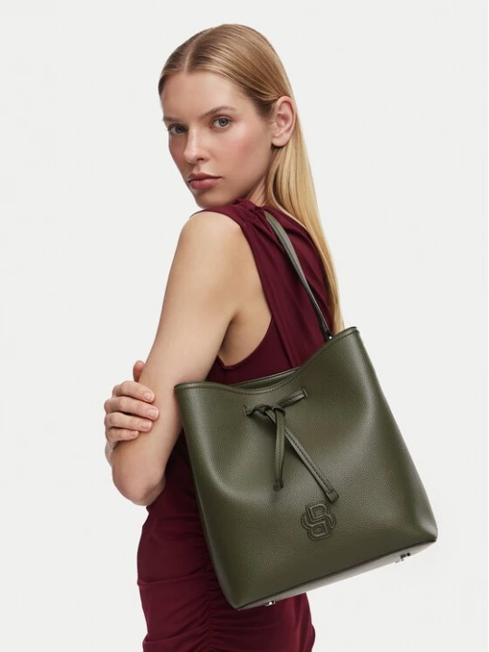 Obrázek produktu BOSS Kabelka Anett Drawstring 50567602 Tmavě zelená