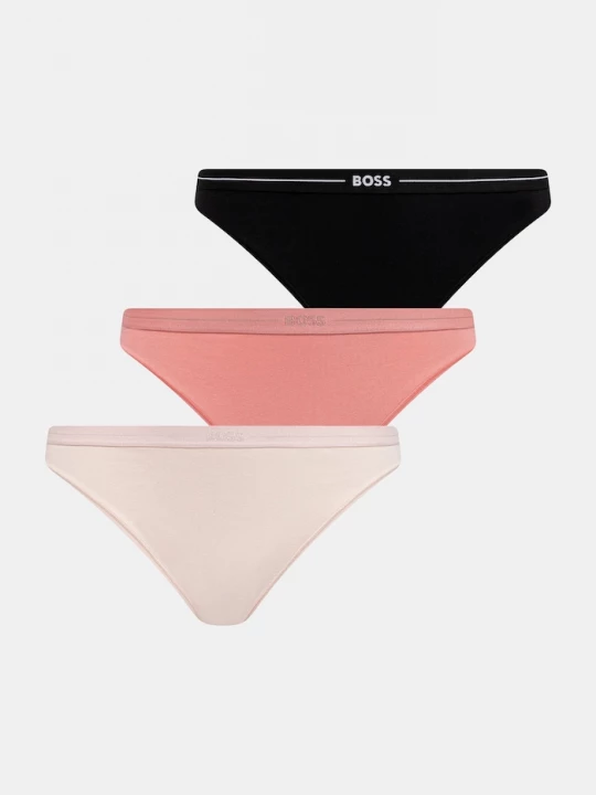 Obrázek produktu BOSS kalhotky dámské s bavlnou 3P BRIEF 3-pack