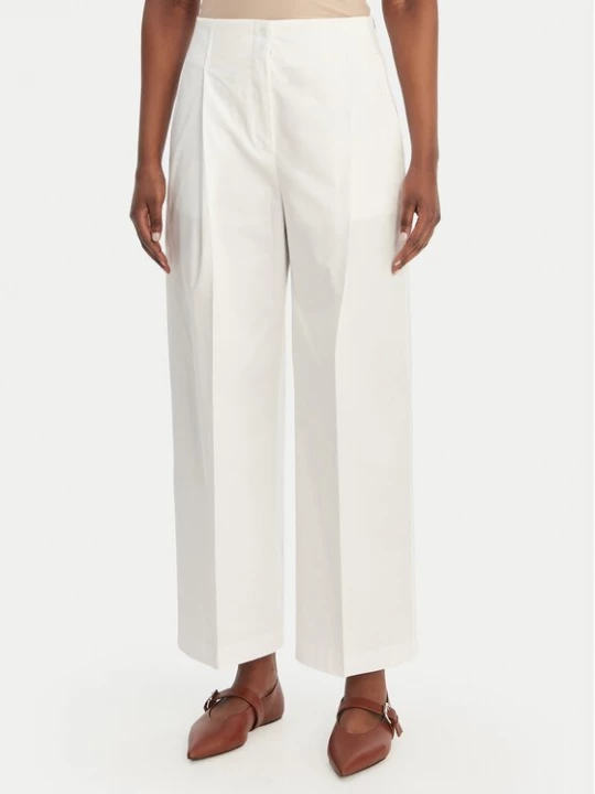 Obrázek produktu BOSS Kalhoty culottes Tulotta 50551913 Bílá Relaxed Fit