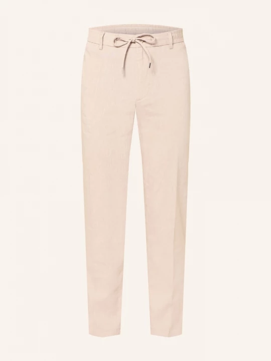 Obrázek produktu Boss Kalhoty Kane Extra Slim Fit S Lnem béžová