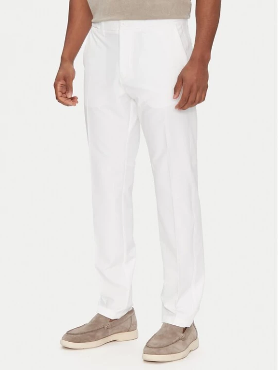 Obrázek produktu BOSS Kalhoty z materiálu T_Commuter-Slim 50534303 Bílá Slim Fit