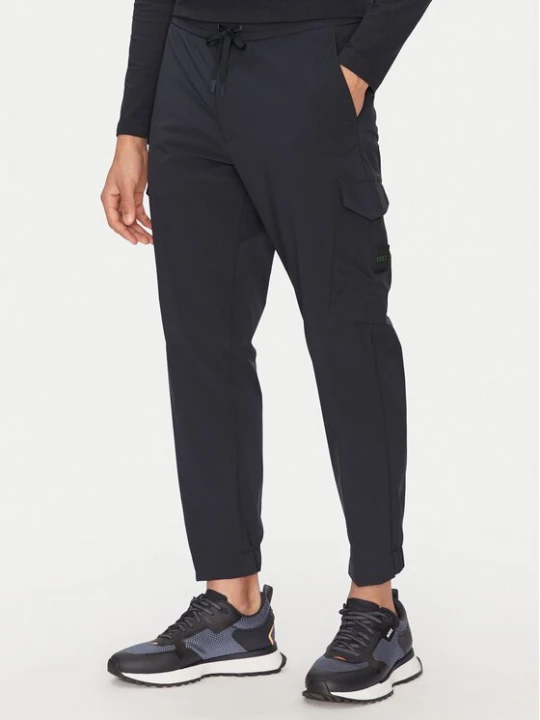 Obrázek produktu BOSS Kalhoty z materiálu T_Urbanex-CargoLight 50508339 Tmavomodrá Tapered Fit