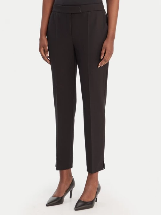 Obrázek produktu BOSS Kalhoty z materiálu Tapria-Crop 50556341 Černá Slim Fit