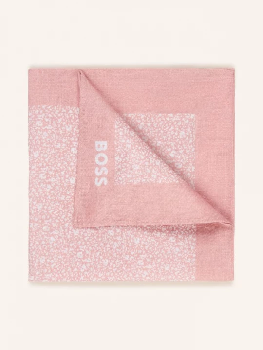 Obrázek produktu Boss Kapesník C-Pocket Z Lnu starorůžová / krémová