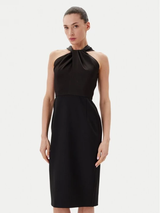 Obrázek produktu BOSS Koktejlové šaty Datinar 50538291 Černá Slim Fit