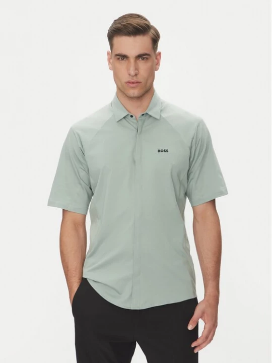 Obrázek produktu BOSS Košile Excurse 50540196 Zelená Regular Fit