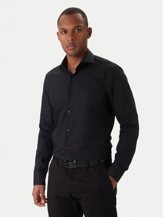 Obrázek produktu BOSS Košile H-Hank 50550925 Černá Slim Fit