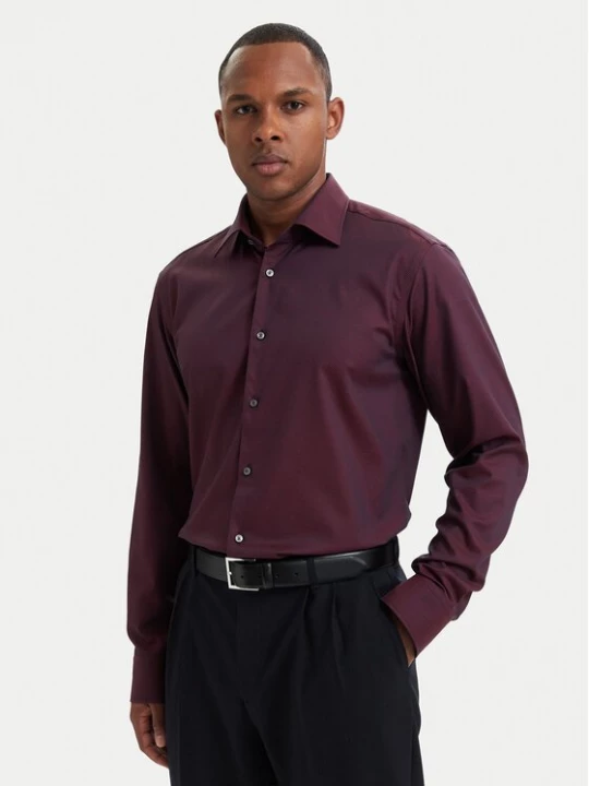 Obrázek produktu BOSS Košile H-Joe 50560583 Bordó Regular Fit