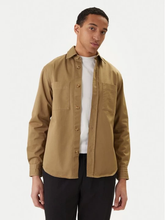Obrázek produktu BOSS Košile H-Owen 50556121 Khaki Relaxed Fit