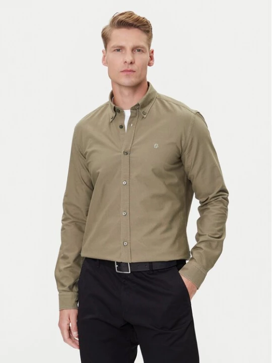 Obrázek produktu BOSS Košile H-Roan 50544917 Zelená Slim Fit