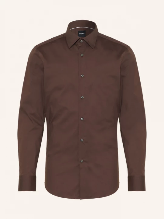 Obrázek produktu Boss Košile Hank Slim Fit tmavě hnědá