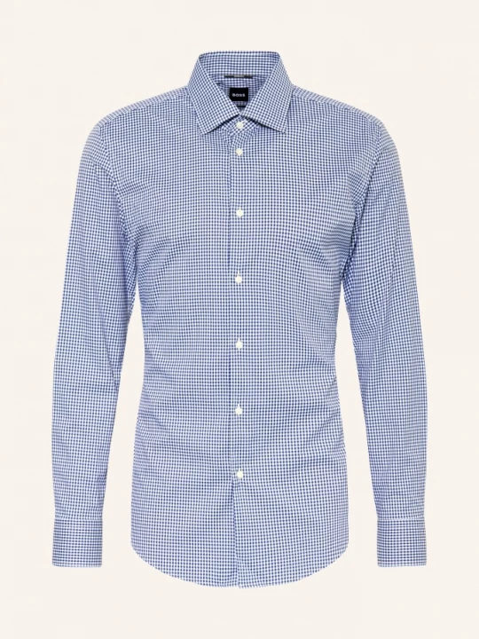 Obrázek produktu Boss Košile Hank Slim Fit tmavě modrá / bílá