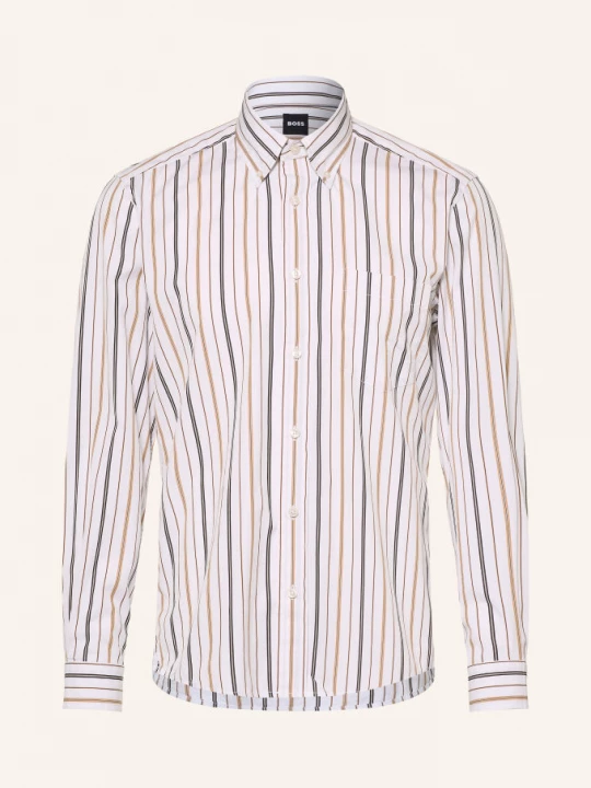 Obrázek produktu Boss Košile Liam Regular Fit bílá / velbloudí / černá