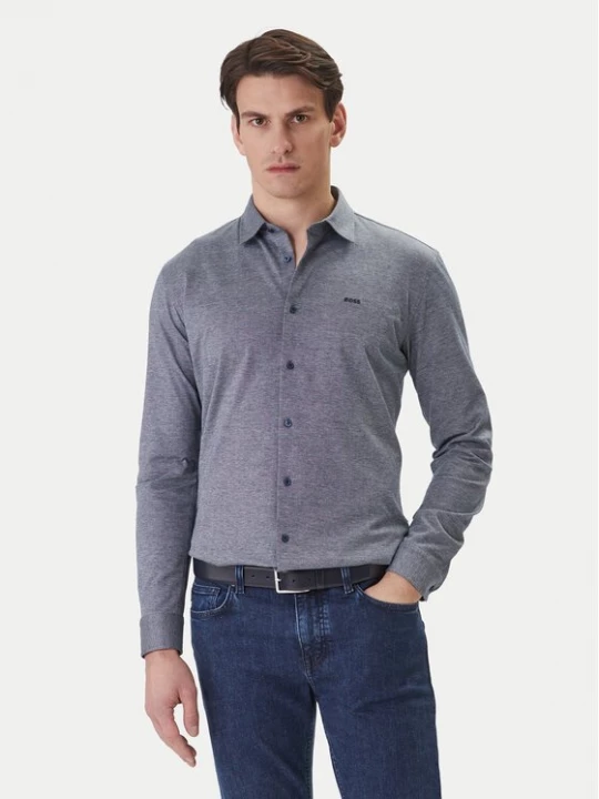 Obrázek produktu BOSS Košile Mysoft 50519748 Tmavomodrá Slim Fit