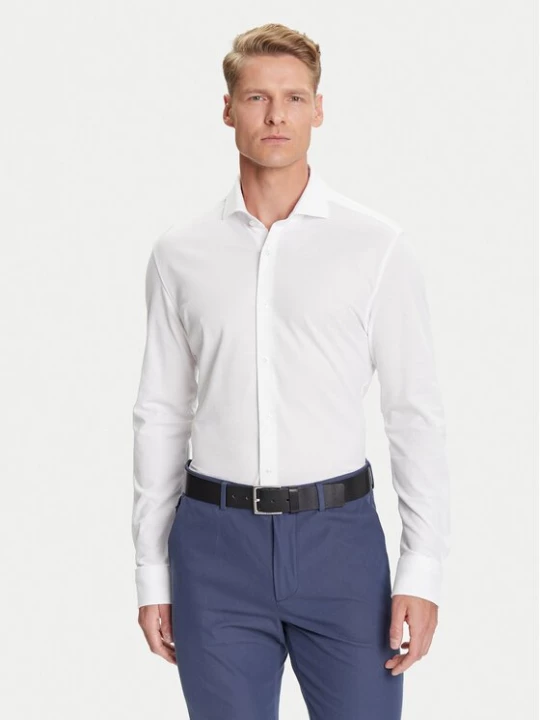 Obrázek produktu BOSS Košile P-Hank 50527675 Bílá Slim Fit
