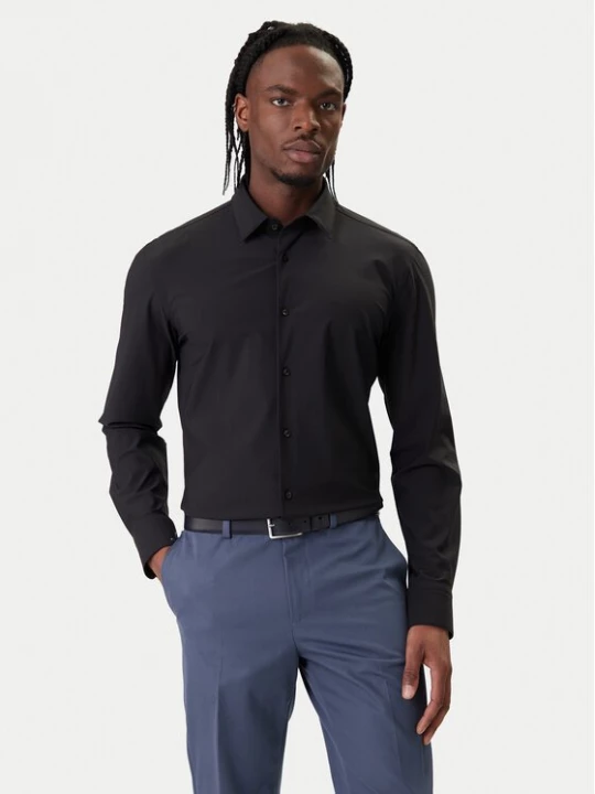 Obrázek produktu BOSS Košile P-Hank 50555747 Černá Slim Fit