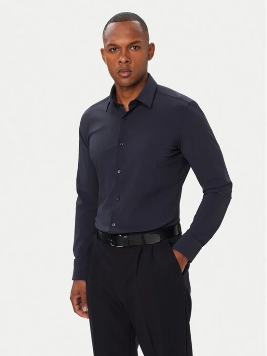Obrázek produktu BOSS Košile P-Hank 50555747 Tmavomodrá Slim Fit