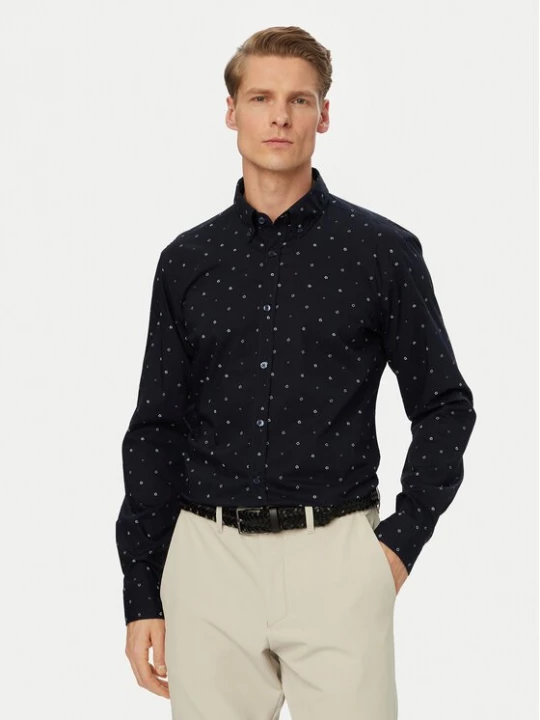 Obrázek produktu BOSS Košile Rickert 50559627 Tmavomodrá Regular Fit