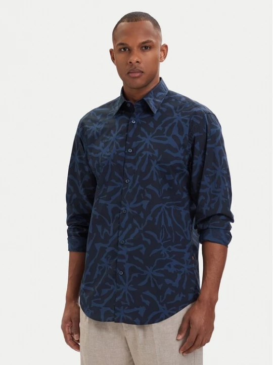Obrázek produktu BOSS Košile Ricoplus 50561608 Tmavomodrá Regular Fit