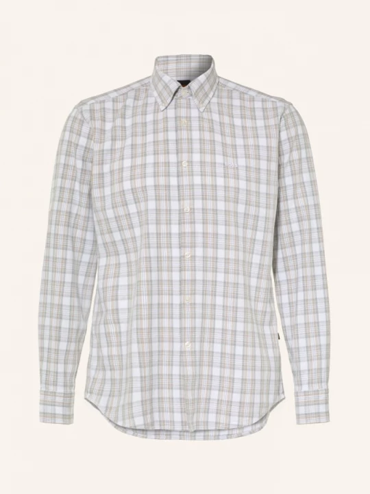 Obrázek produktu Boss Košile Ricoplus Regular Fit bílá / béžová / šedá