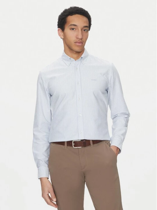 Obrázek produktu BOSS Košile Roan 50520275 Světle modrá Slim Fit