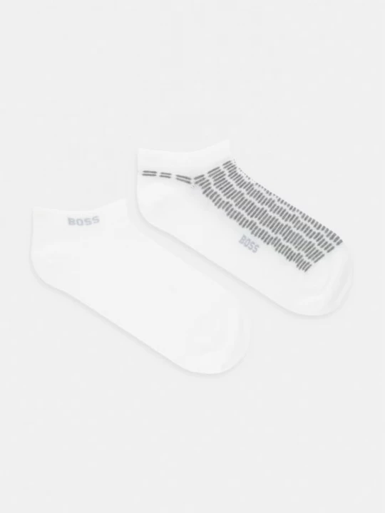 Obrázek produktu BOSS kotníkové ponožky pánské s bavlnou 2P AS Minidesign 2-pack