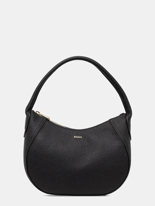 Obrázek produktu BOSS Kožená kabelka Lenah SM Hobo černá