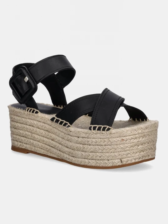Obrázek produktu BOSS Kožené espadrilky BOSS Machica černá