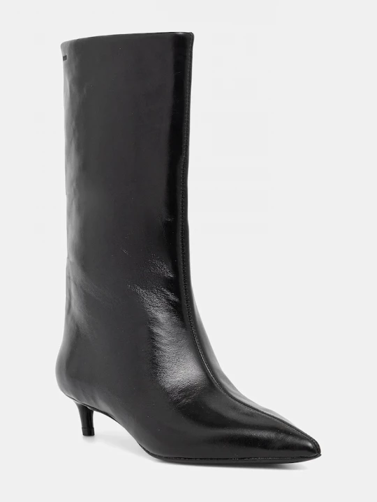 Obrázek produktu BOSS Kožené kozačky BOSS Gracey černá
