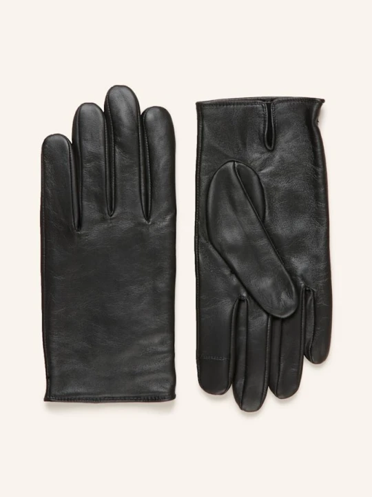 Obrázek produktu Boss Kožené Rukavice Glove S Funkcí Touchscreen černá