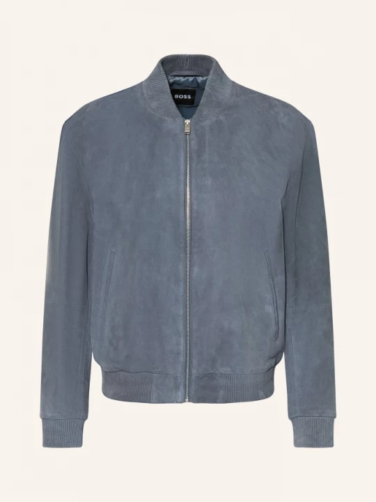 Obrázek produktu Boss Kožený Blouson Muller černošedá